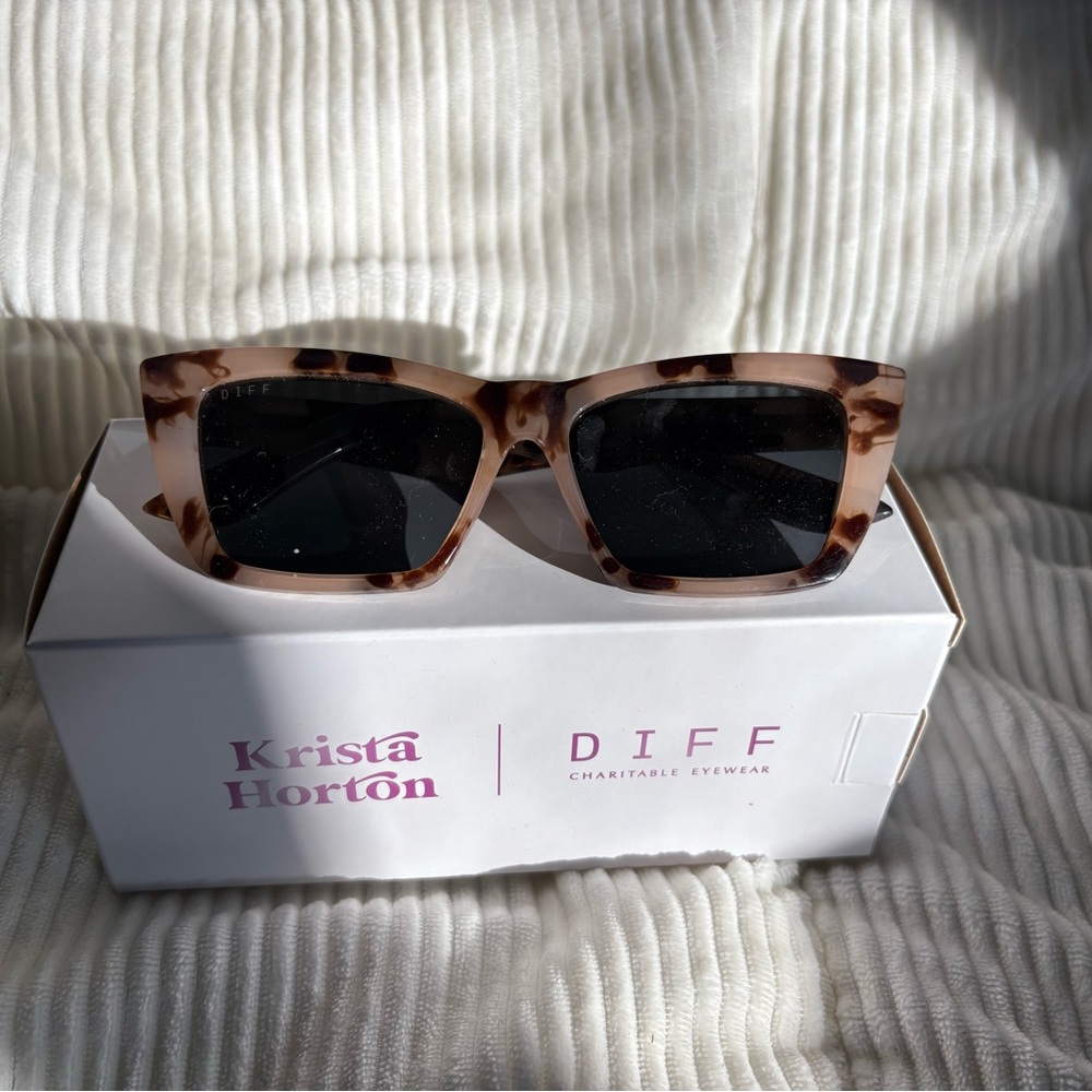 Krista Horton x Diff the KOLLY sunglasses